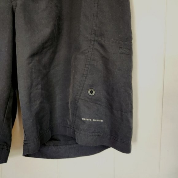 Columbia Black Swim Board Shorts Trunks Cover-Up Beach Swimsuit Womens 14 - Picture 4 of 8